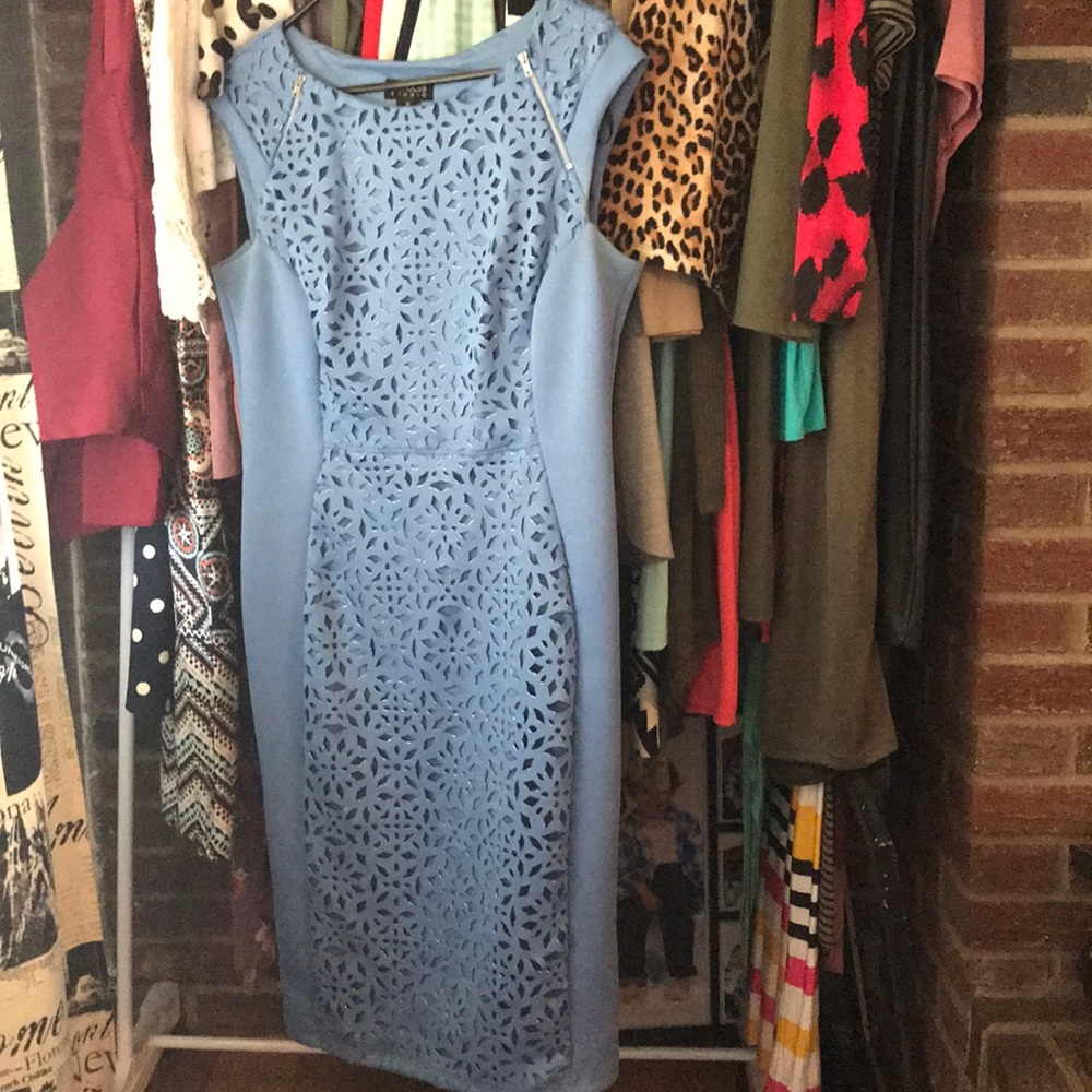 Blue dress